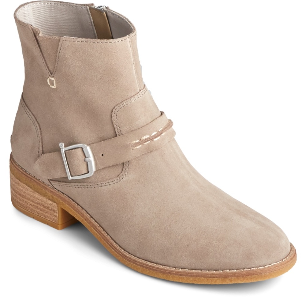 Sperry Women's Seaport Storm bootie 7, Suede Leather Boots, Brand new never used